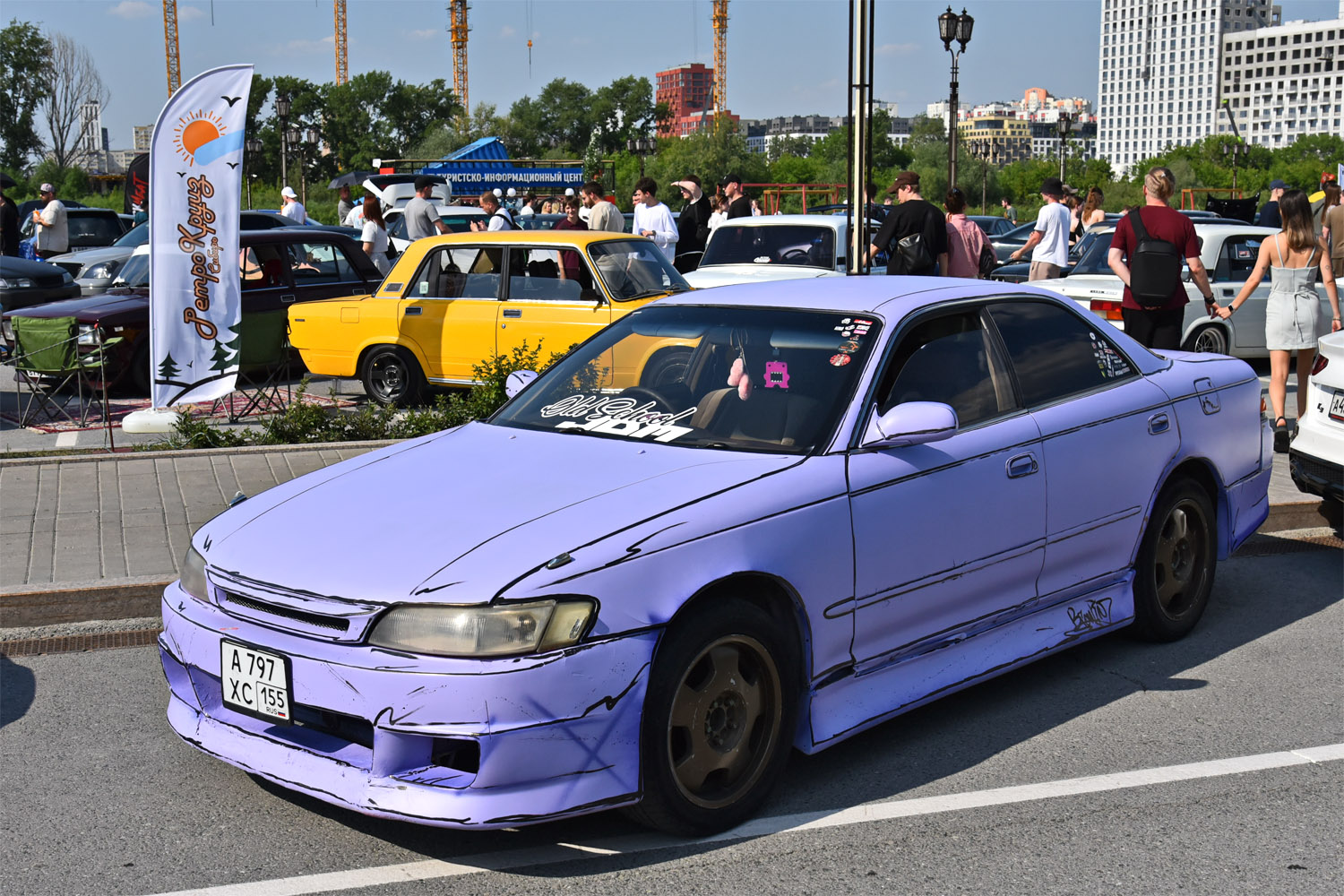 Тюменская область, № А 797 ХС 155 — Toyota Mark II (X90) '92-96; Тюменская область — Фестиваль "ФанКульт Привет"-2025