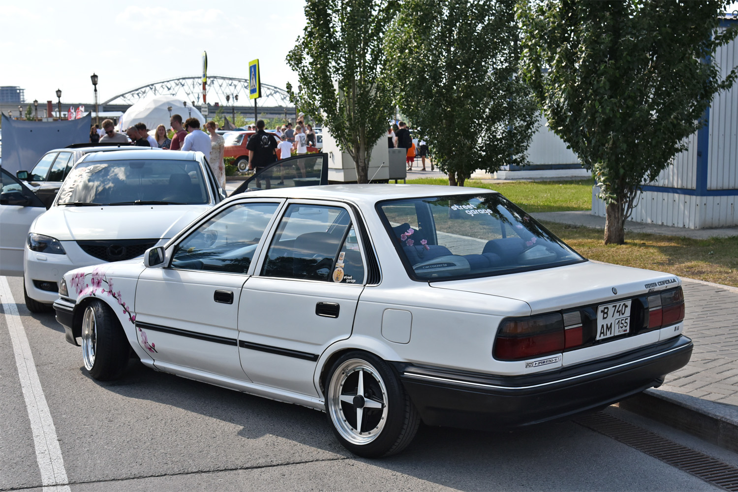 Тюменская область, № В 740 АМ 155 — Toyota Corolla (E90) '87-92; Тюменская область — Фестиваль "ФанКульт Привет"-2025