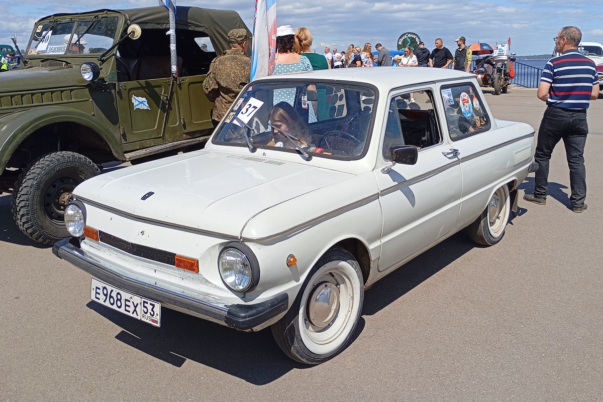 Новгородская область, № Е 968 ЕХ 53 — ЗАЗ-968М Запорожец '79-94; Тверская область — День города Осташков 2025