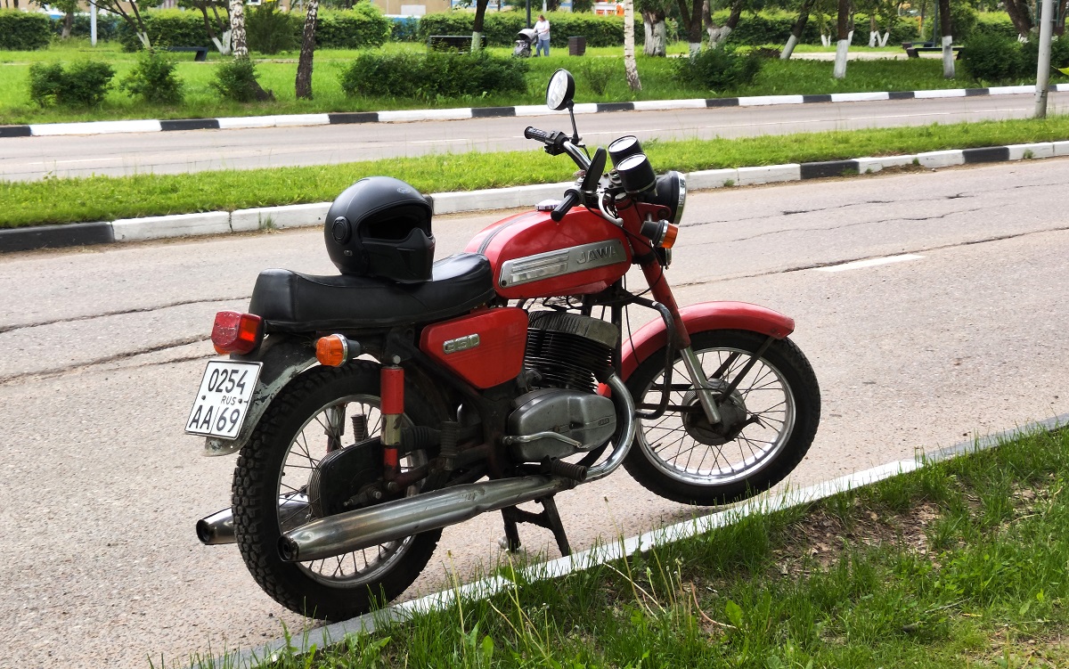 Тверская область, № 0254 АА 69 — Jawa 350 typ 634 '73-85