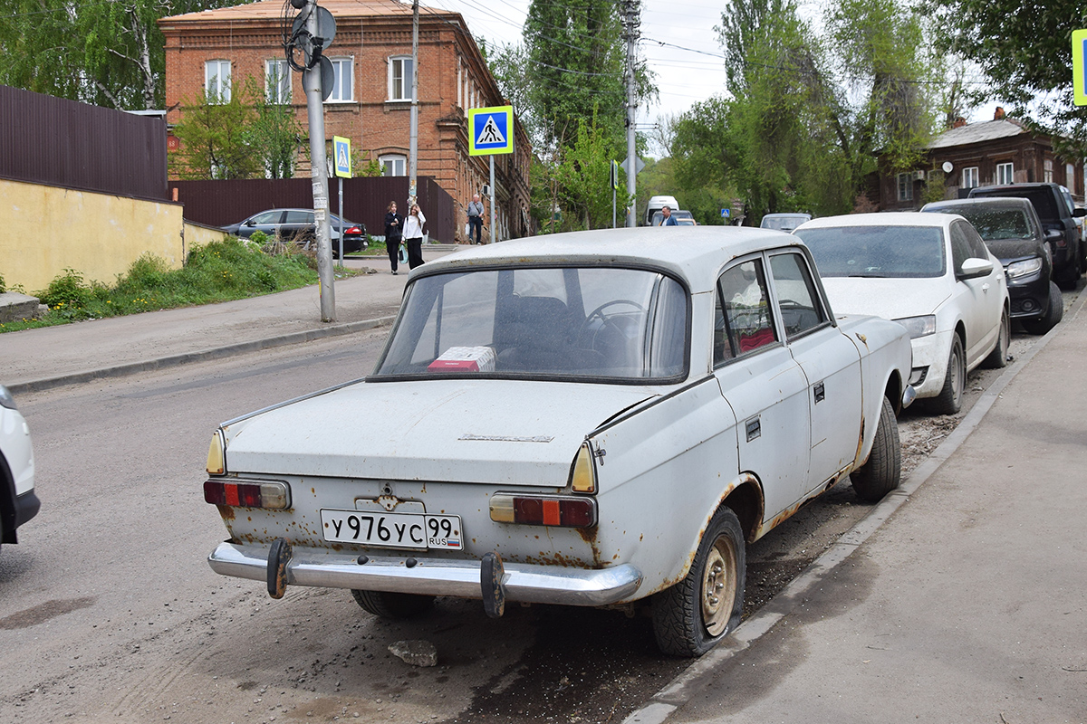 Саратовская область, № У 976 УС 99 — Москвич-412ИЭ-028 (Иж) '82-01; Москва — Вне региона