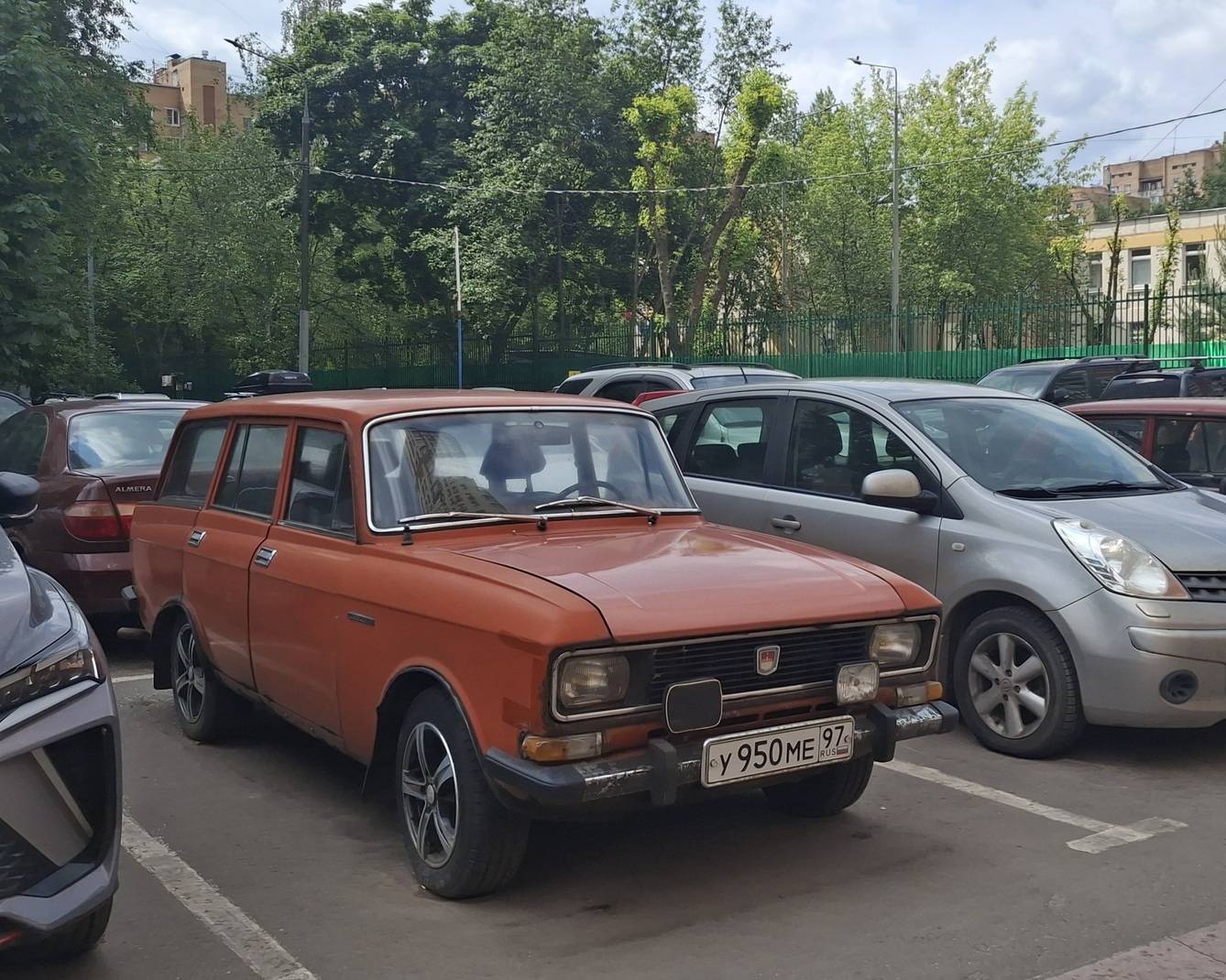 Москва, № У 950 МЕ 97 — Москвич-2137 '76-85