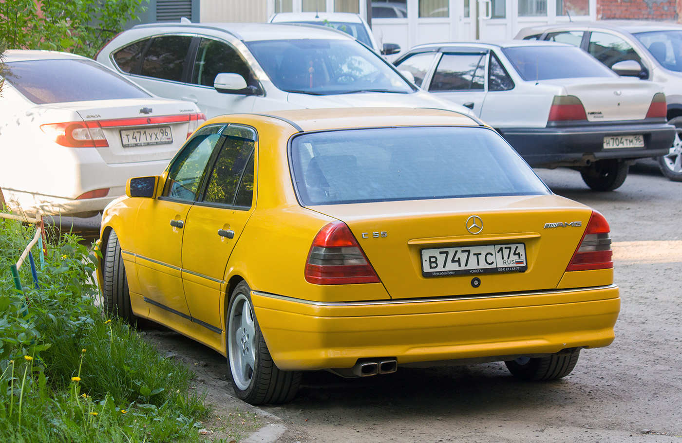 Челябинская область, № В 747 ТС 174 — Mercedes-Benz (W202) '93-01