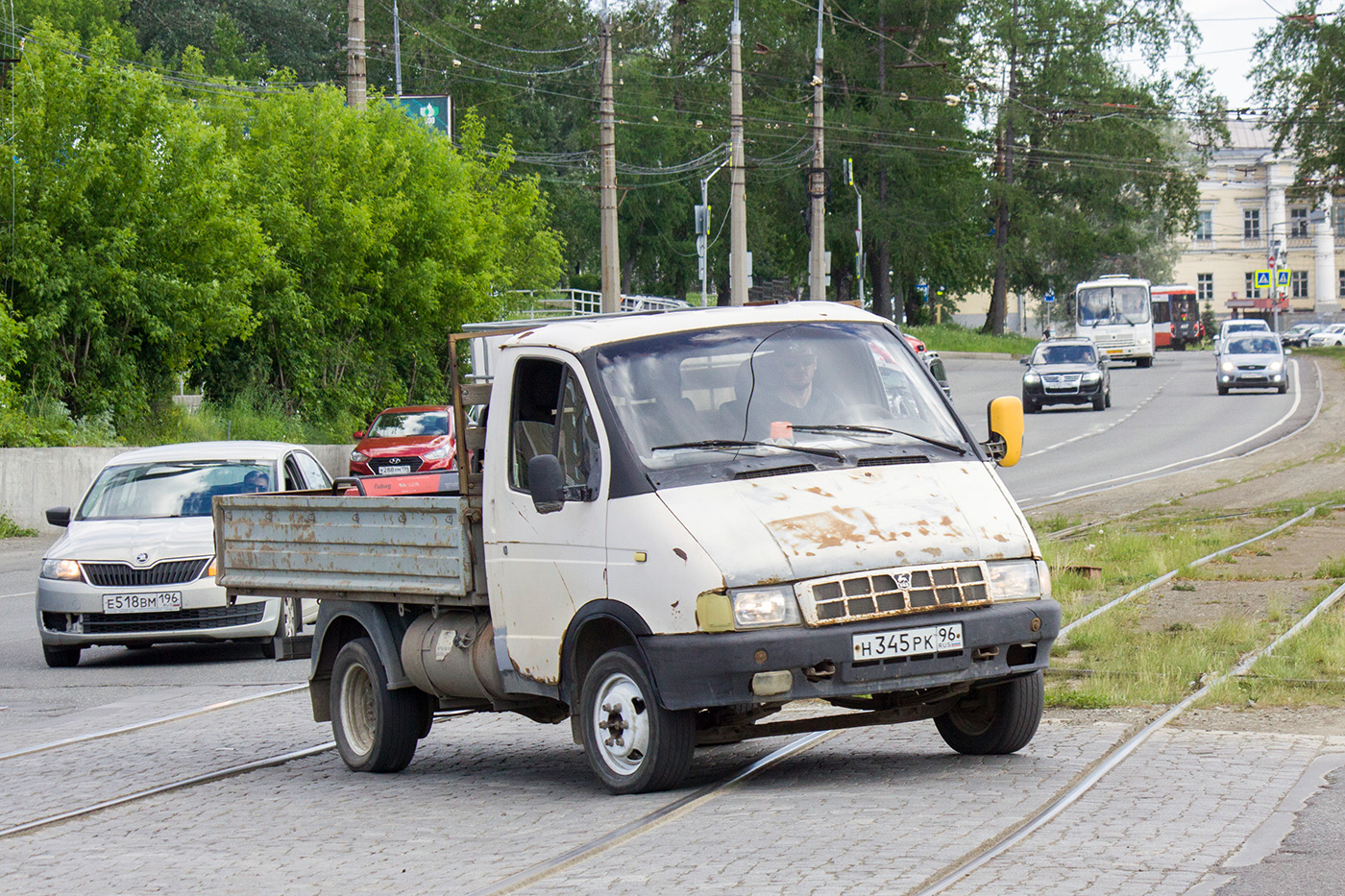 Свердловская область, № Н 345 РК 96 — ГАЗ-33021 ГАЗель '94-03