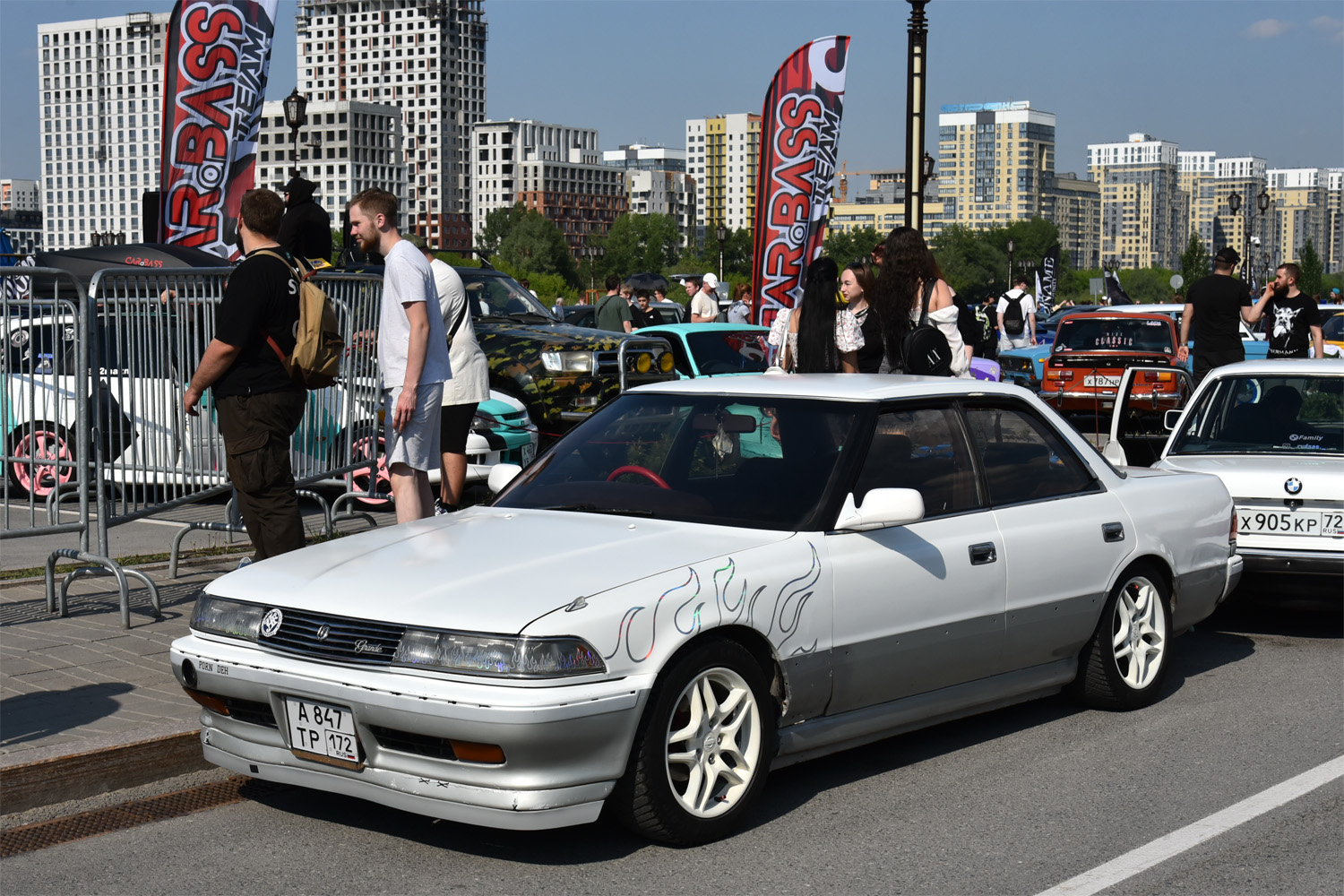 Тюменская область, № А 847 ТР 172 — Toyota Mark II (X80) '88-95; Тюменская область — Фестиваль "ФанКульт Привет"-2025