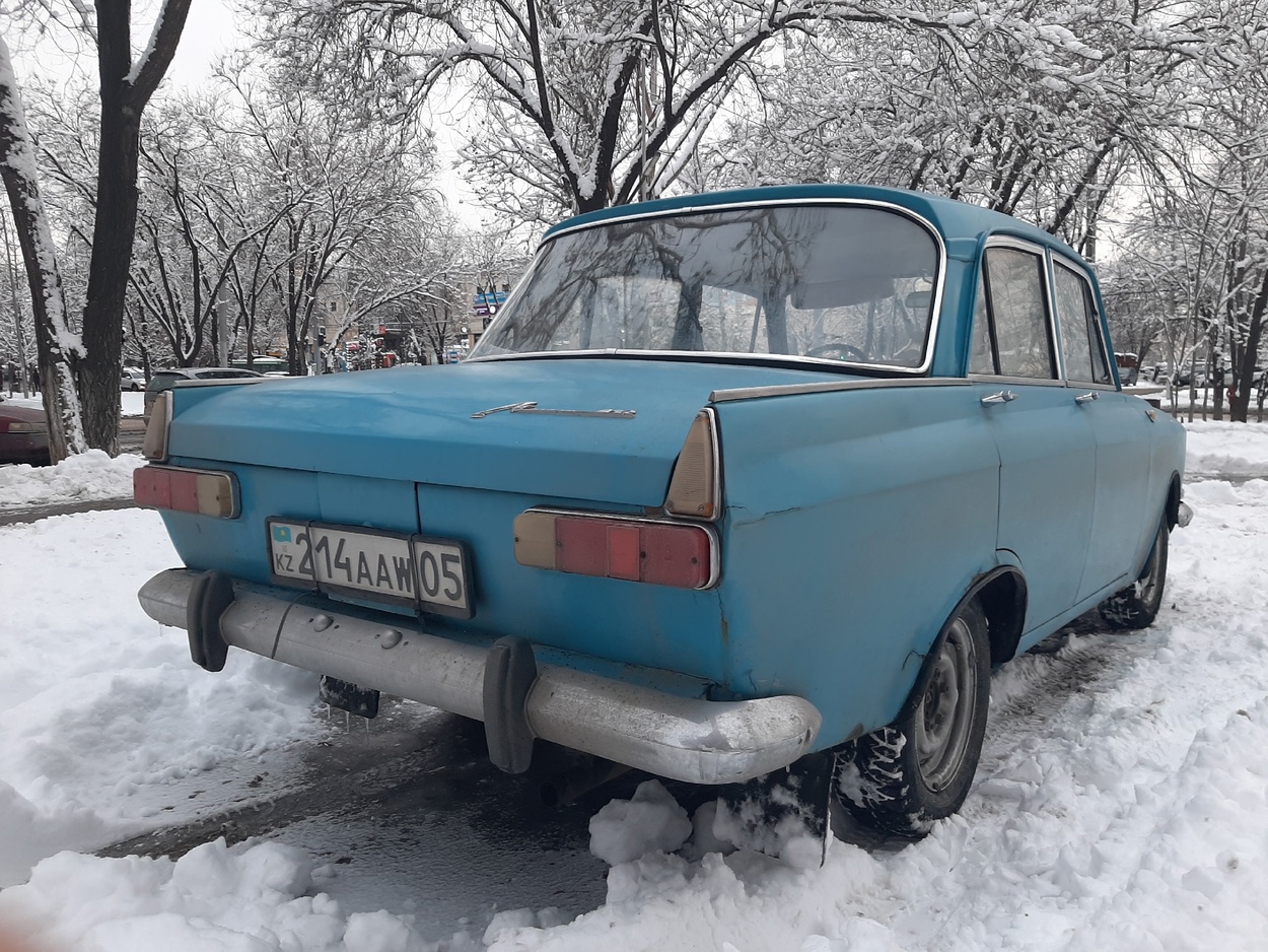 Алматы, № 214 AAW 05 — Москвич-412ИЭ (Иж) '70-82