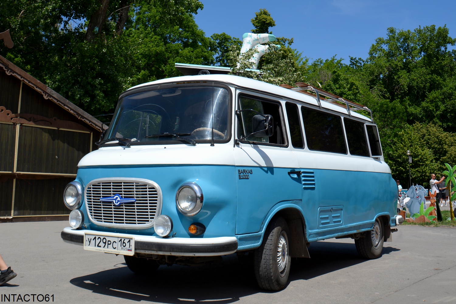 Ростовская область, № У 129 РС 161 — Barkas B1000 KB '61-91; Ростовская область — Retro Motor Show_2025_Май