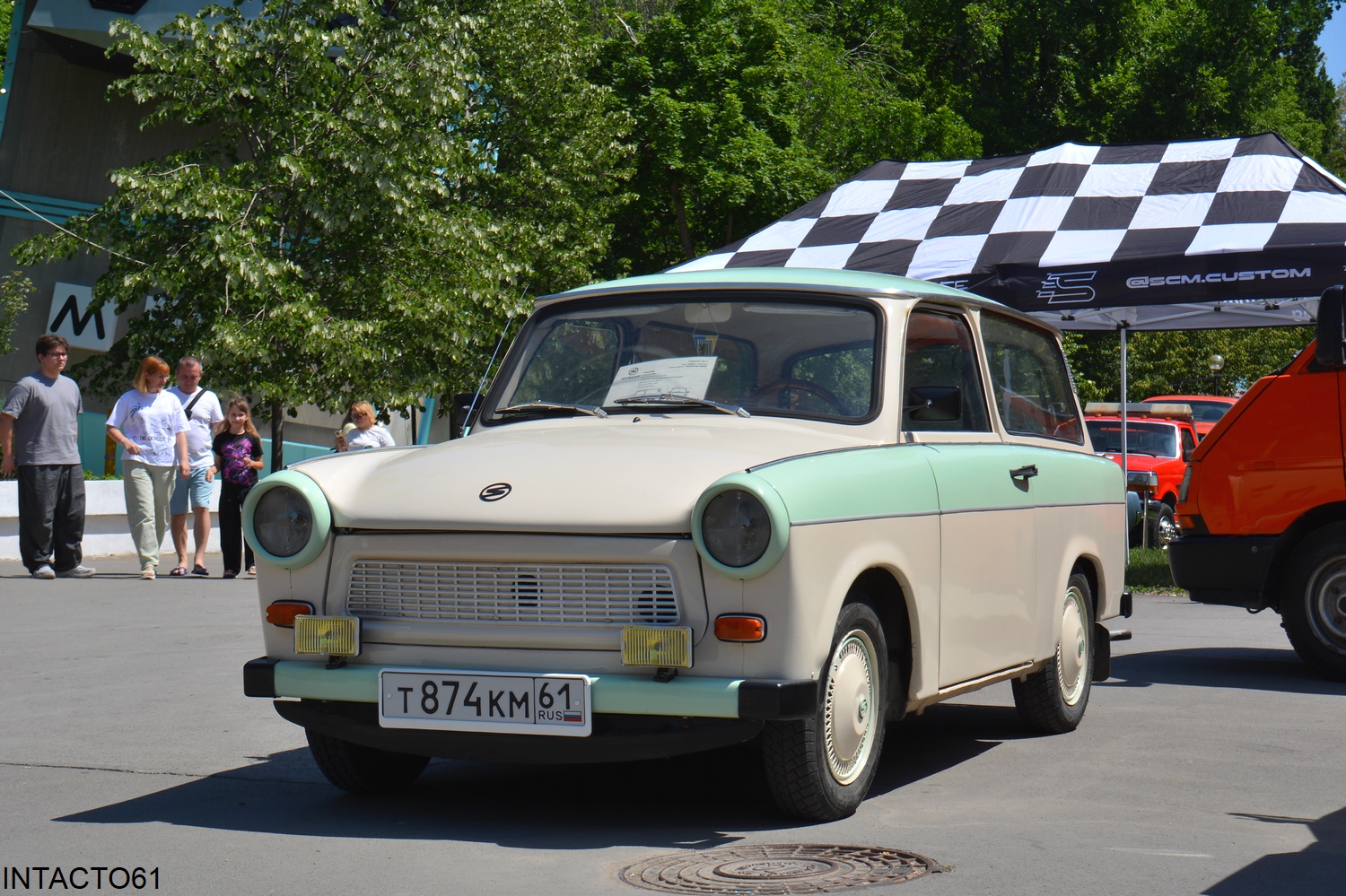Ростовская область, № Т 874 КМ 61 — Trabant 601 (P601) '63-89; Ростовская область — Retro Motor Show_2025_Май