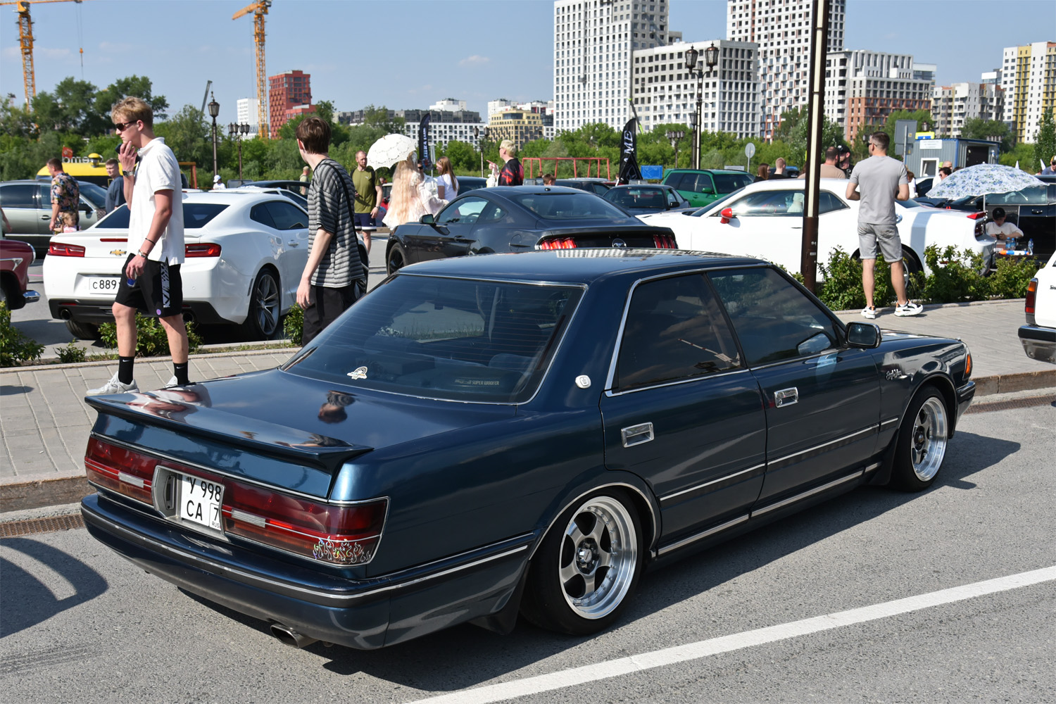 Тюменская область, № У 998 СА 72 — Toyota Crown (S130) '87-91; Тюменская область — Фестиваль "ФанКульт Привет"-2025