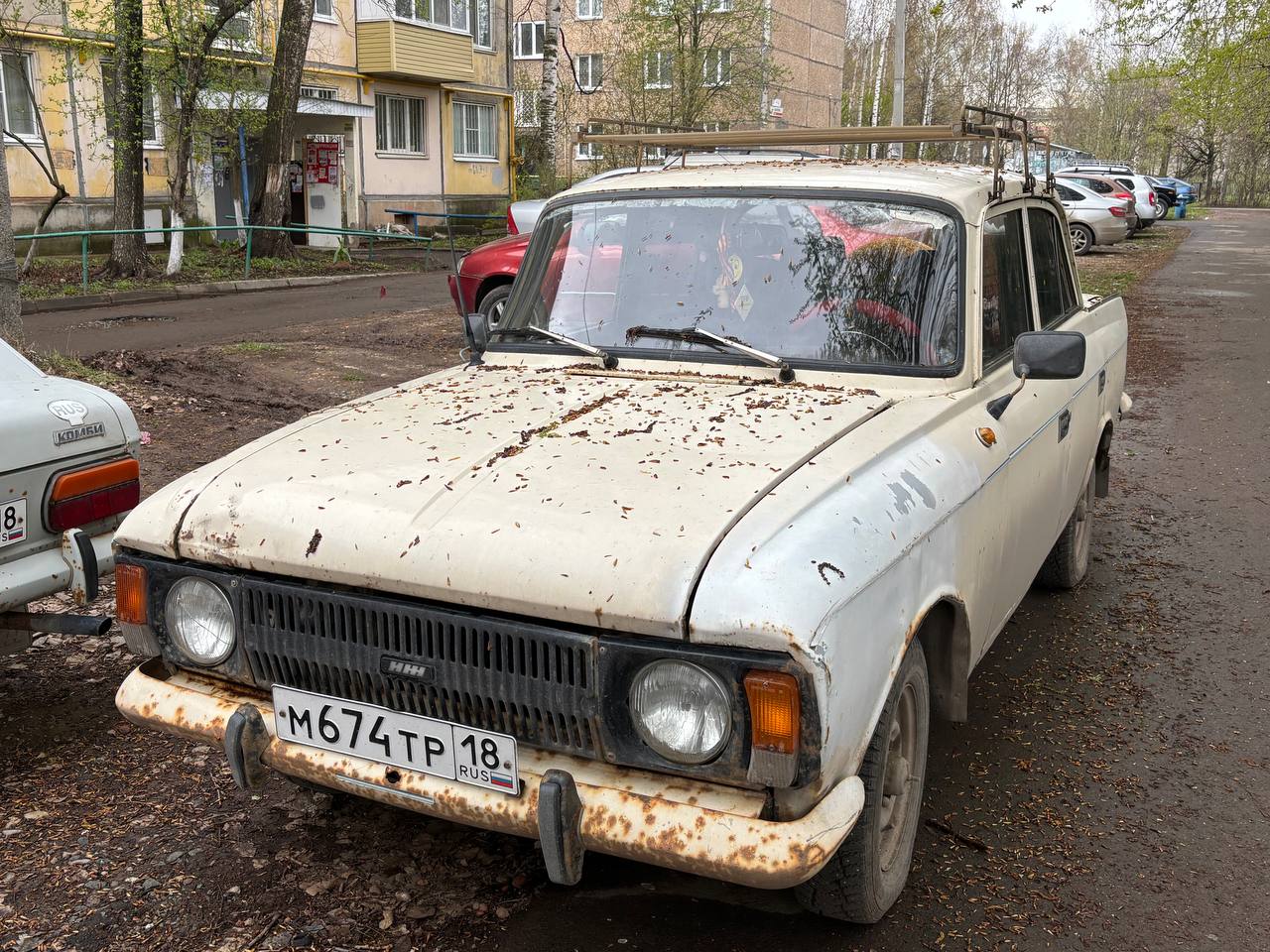 Удмуртия, № М 674 ТР 18 — Москвич-412ИЭ-028 (Иж) '82-01