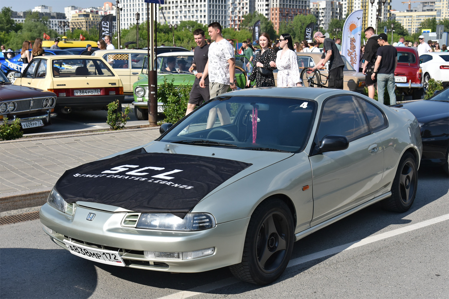 Тюменская область, № А 838 МР 172 — Honda Prelude (4G) '91-96; Тюменская область — Фестиваль "ФанКульт Привет"-2025
