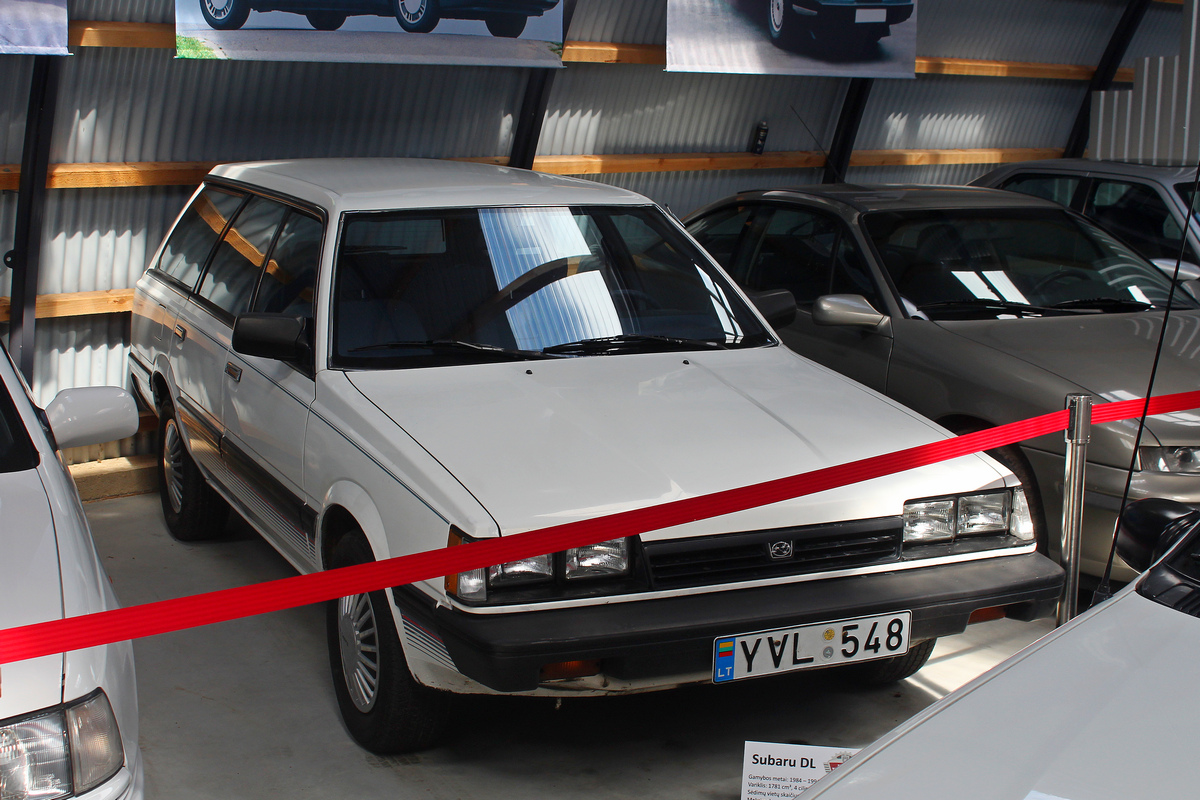 Литва, № YVL 548 — Subaru Leone (3G) '84-94