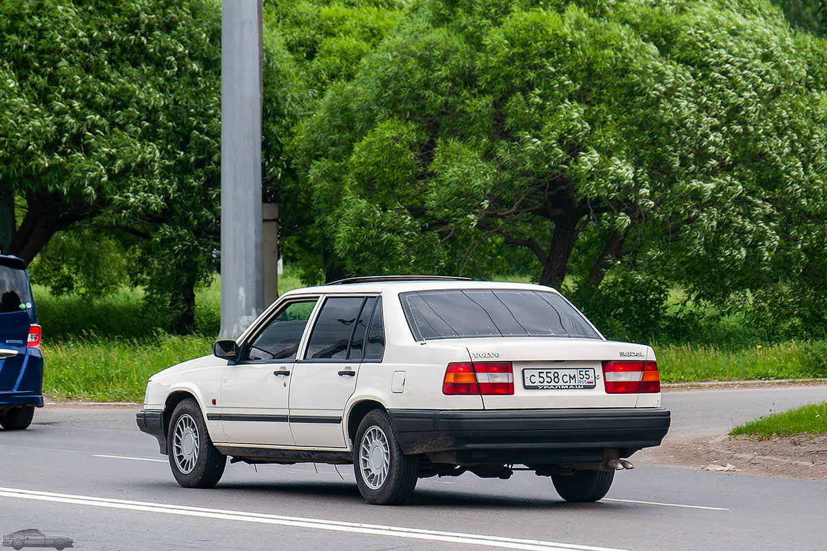 Омская область, № С 558 СМ 55 — Volvo 940 '90-98