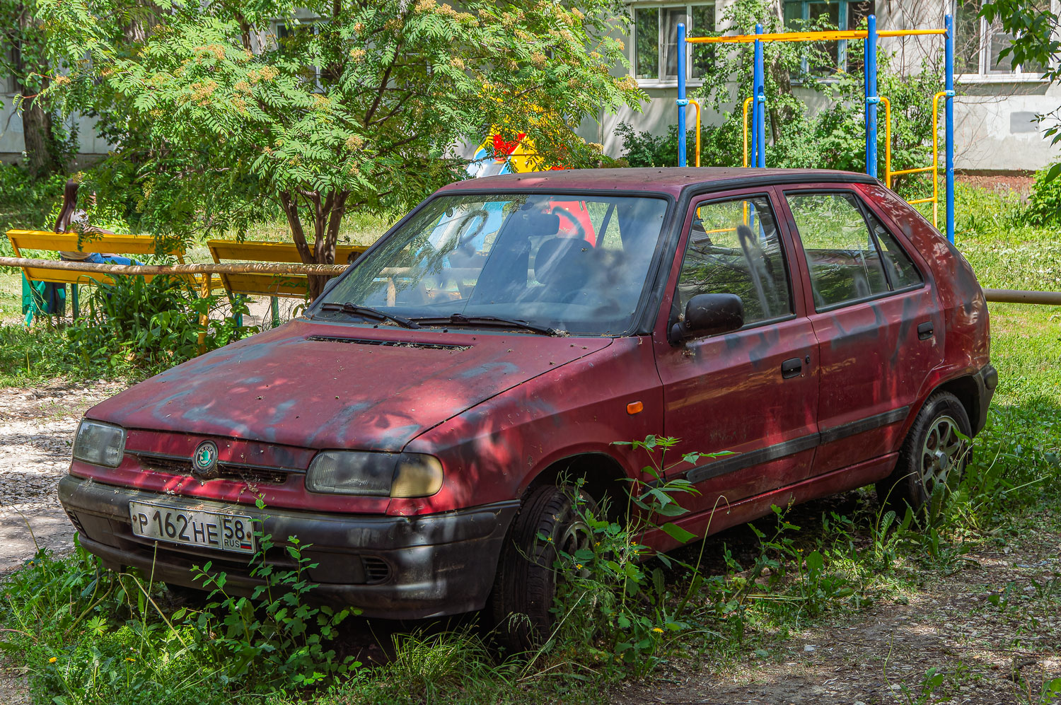 Пензенская область, № Р 162 НЕ 58 — Škoda Felicia (Typ 781, 791) '94-01