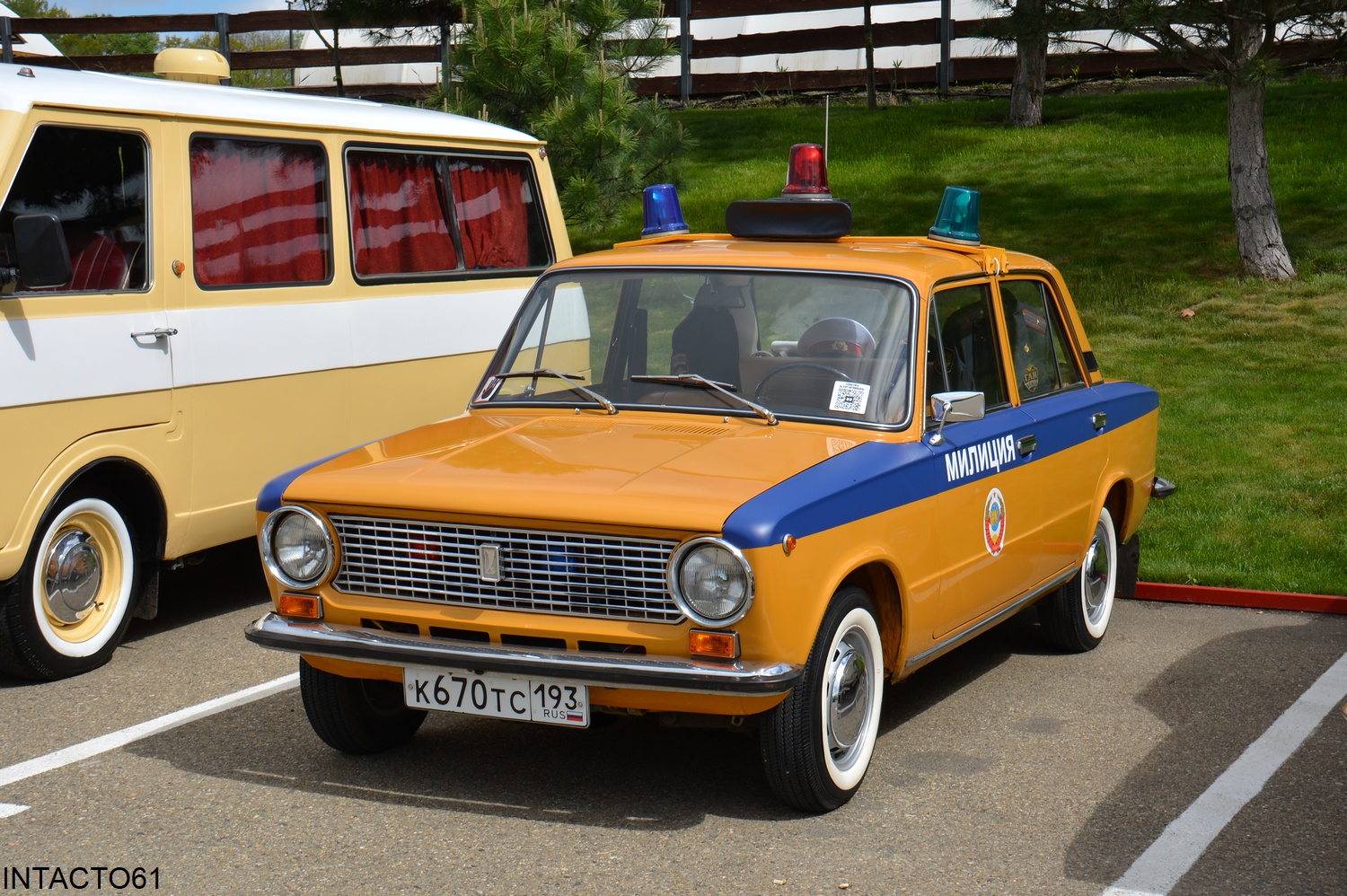 Краснодарский край, № К 670 ТС 193 — ВАЗ-21011 Жигули '74-83; Краснодарский край — Выставка "Гонка времени"-2025