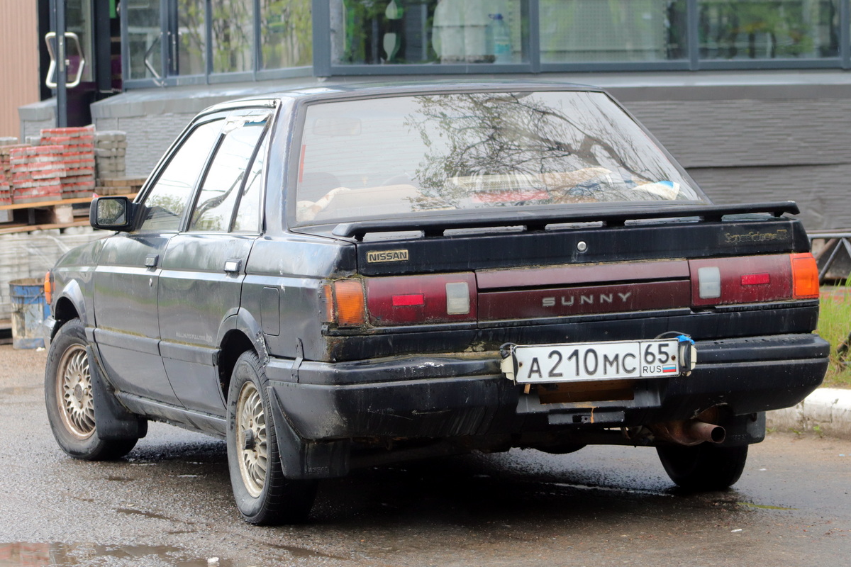 Сахалинская область, № А 210 МС 65 — Nissan Sunny (B12) '85-90