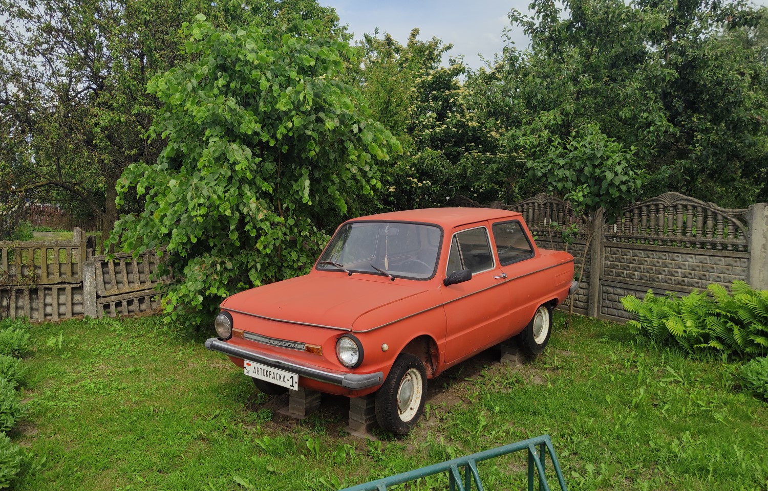 Брестская область, № (BY-1) Б/Н 0004 — ЗАЗ-968М Запорожец '79-94