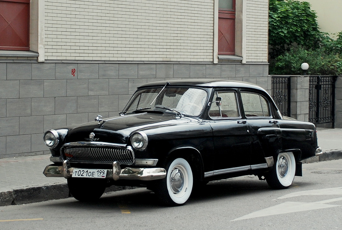 Москва, № Т 021 ОЕ 199 — ГАЗ-М-21И Волга '58-62