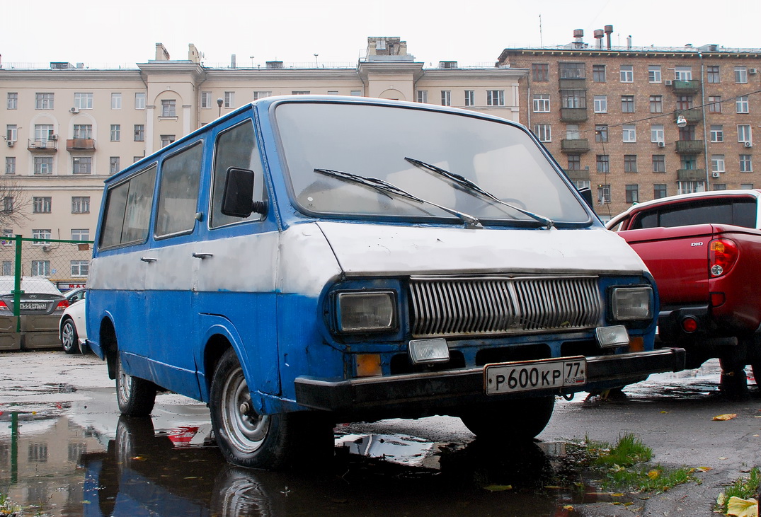 Москва, № Р 600 КР 77 — РАФ-2203-01 Латвия '86-94