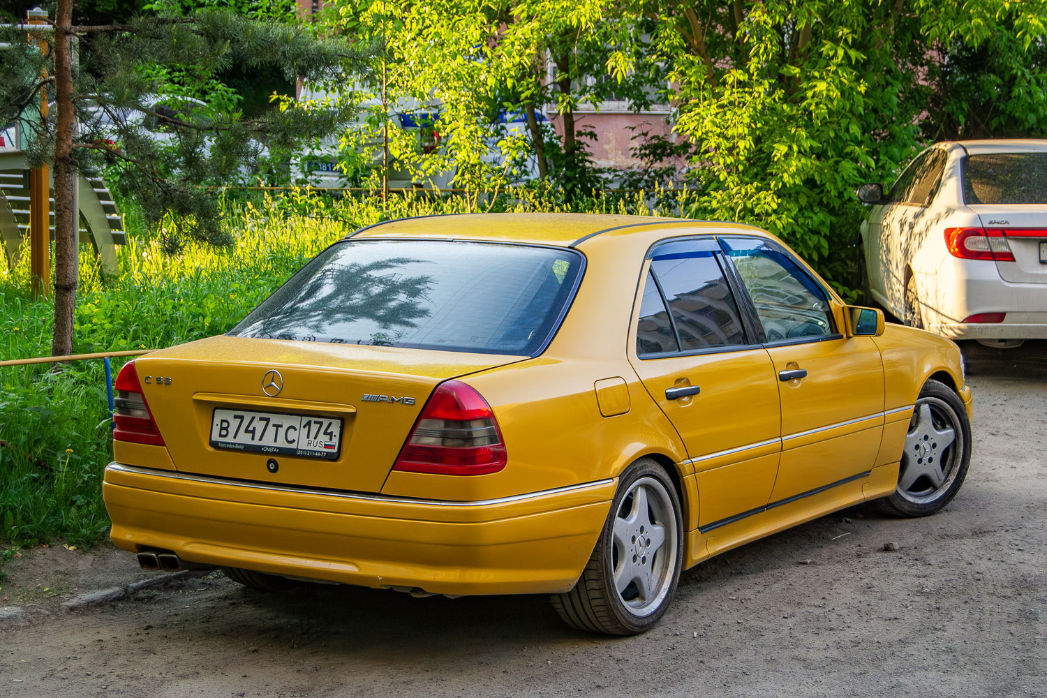 Челябинская область, № В 747 ТС 174 — Mercedes-Benz (W202) '93-01