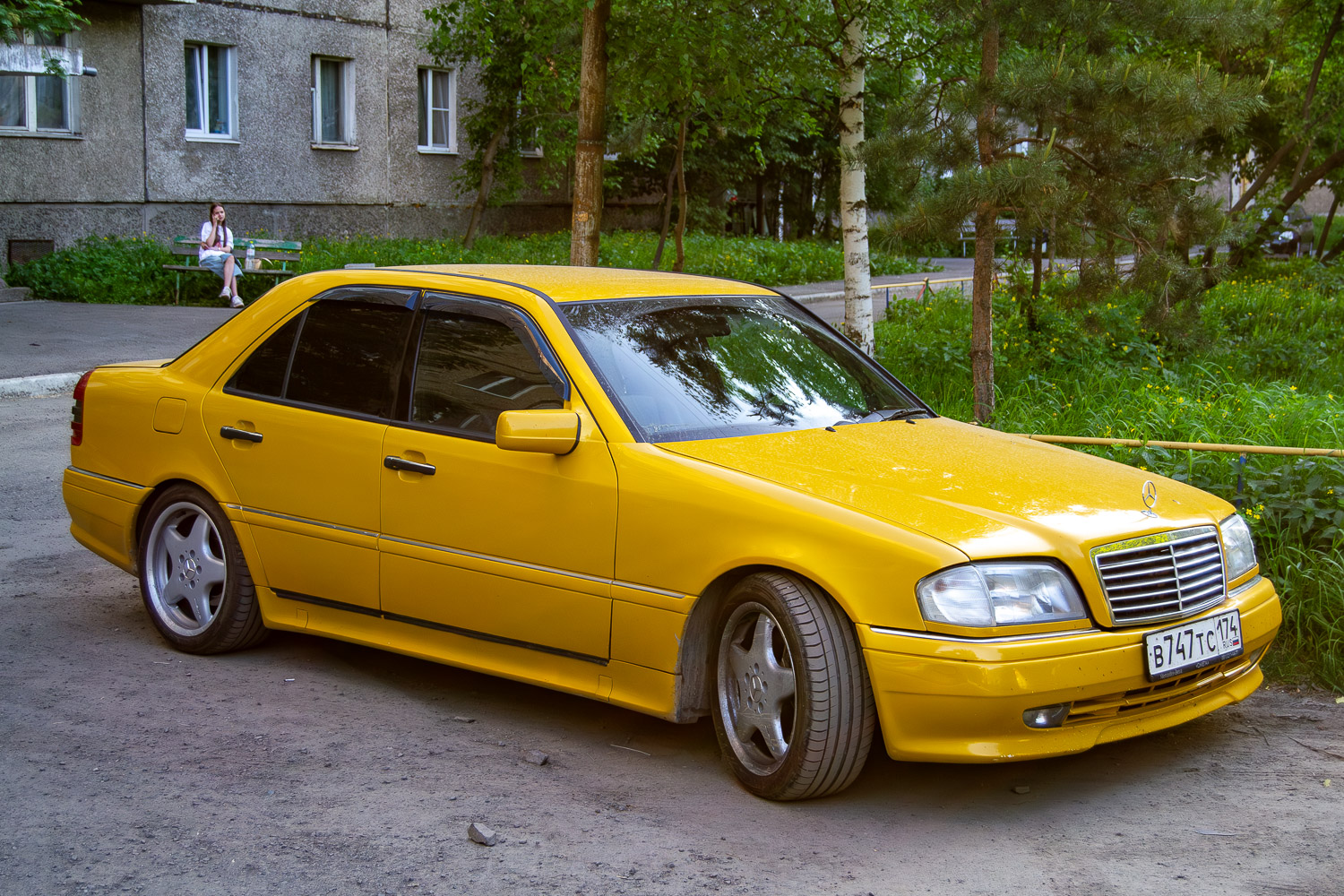 Челябинская область, № В 747 ТС 174 — Mercedes-Benz (W202) '93-01
