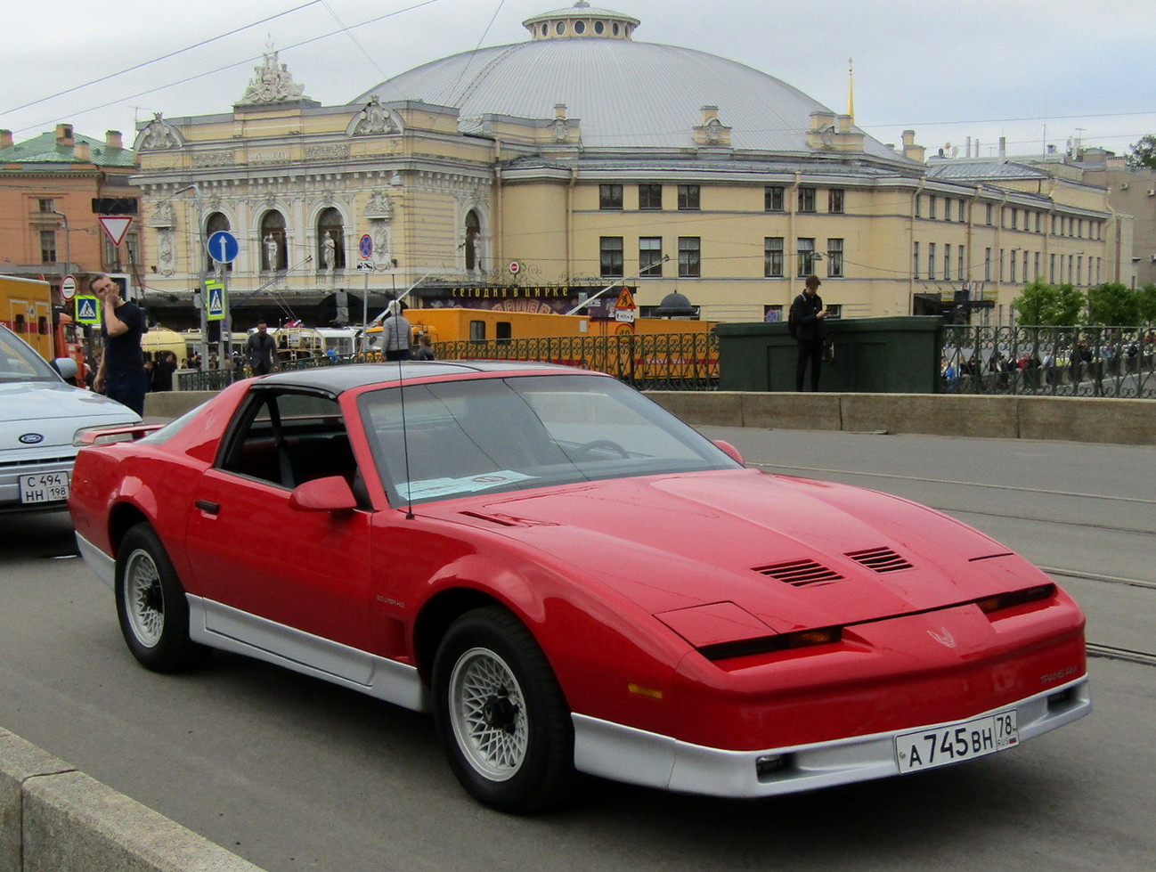 Санкт-Петербург, № А 745 ВН 78 — Pontiac Firebird (3G) '82-92; Санкт-Петербург — Международный транспортный фестиваль "ТранспортФест 2025"