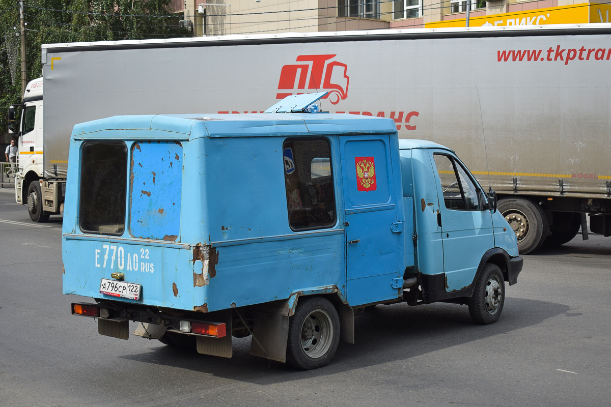 Алтайский край, № А 796 СР 122 — ГАЗ-33021 ГАЗель '94-03