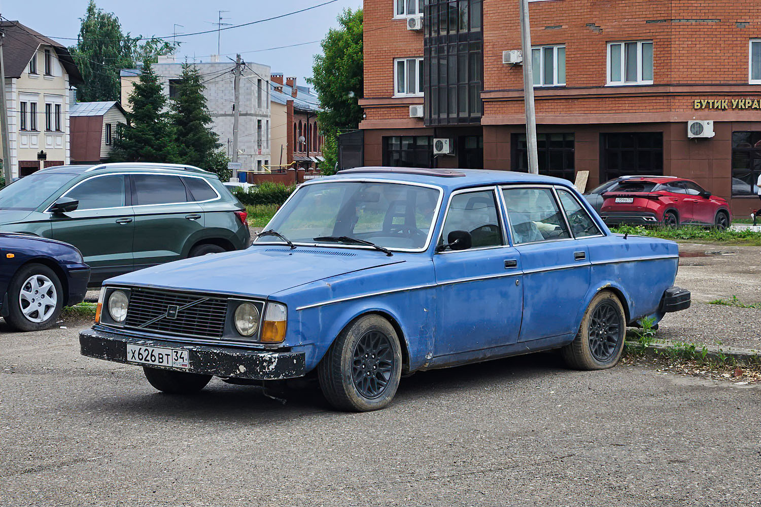 Волгоградская область, № Х 626 ВТ 34 — Volvo 244 GL '75-78