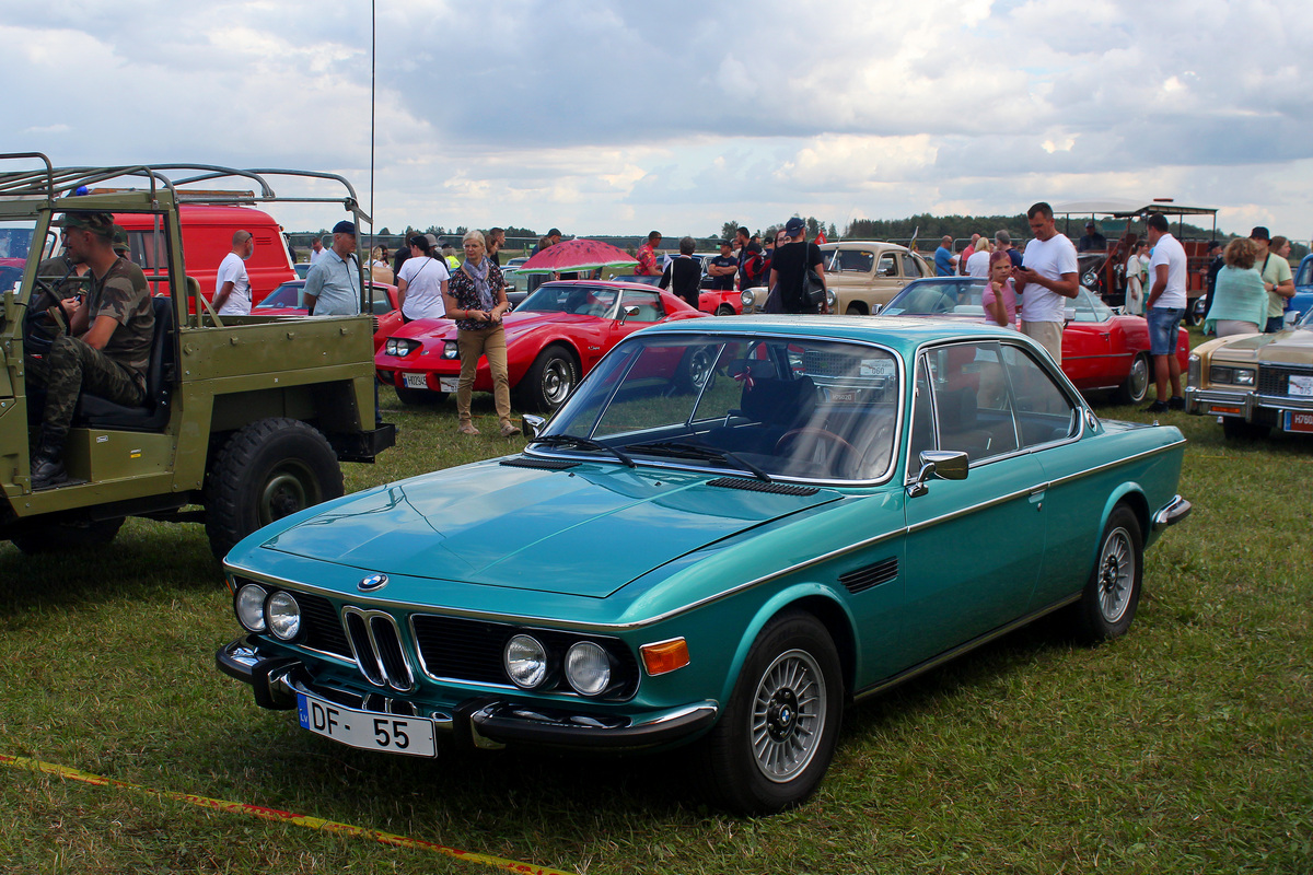 Латвия, № DF-55 — BMW CS/CSi/CSL (E9) '68-75; Литва — Nesenstanti klasika 2024