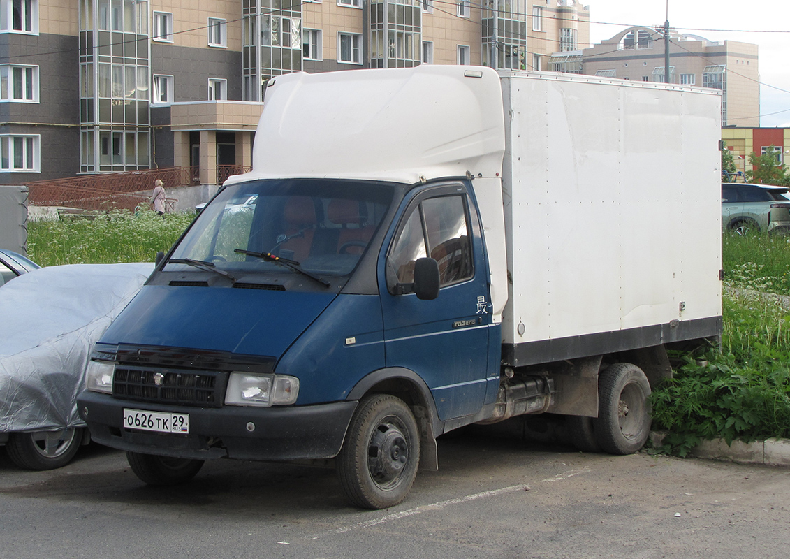 Архангельская область, № О 626 ТК 29 — ГАЗ-33021 ГАЗель '94-03