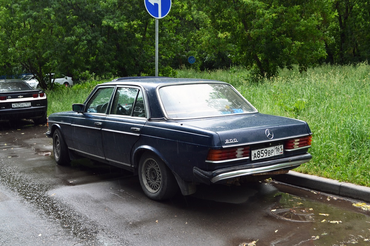 Москва, № А 859 ВР 161 — Mercedes-Benz (W123) '76-86