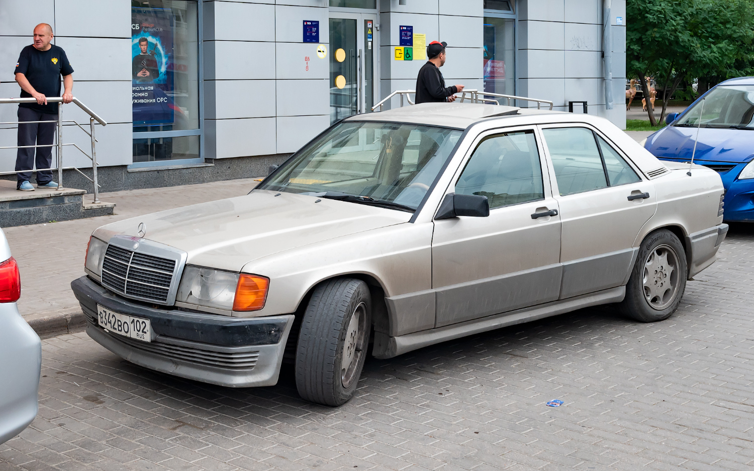Башкортостан, № В 342 ВО 102 — Mercedes-Benz 190 (W201) '82-93