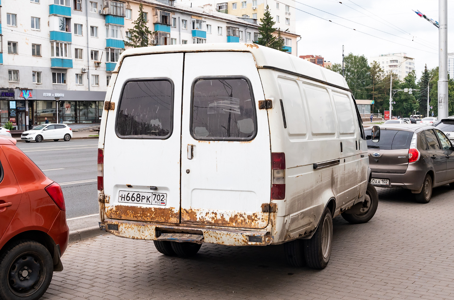 Башкортостан, № Н 668 РК 702 — ГАЗ-2705 ГАЗель '95-03