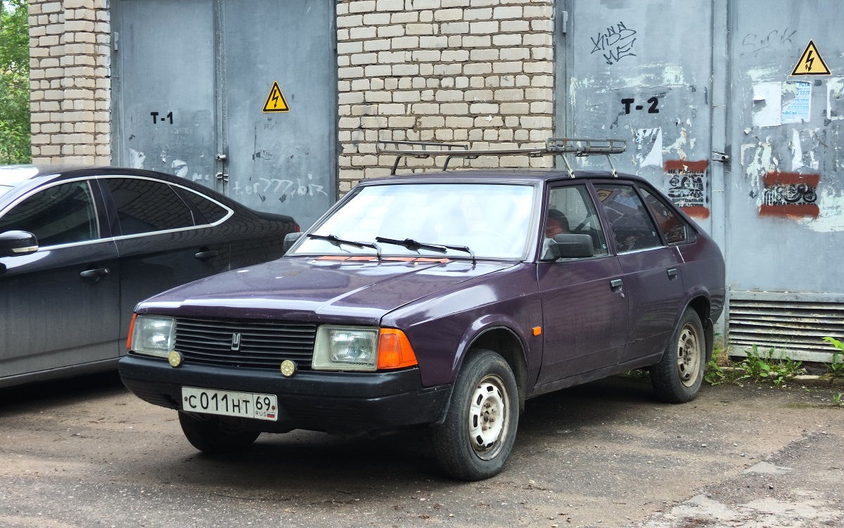 Тверская область, № С 011 НТ 69 — Москвич-2141 '86-98