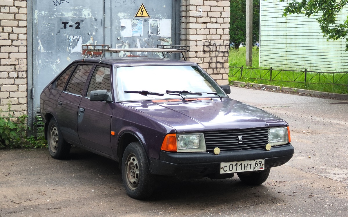 Тверская область, № С 011 НТ 69 — Москвич-2141 '86-98
