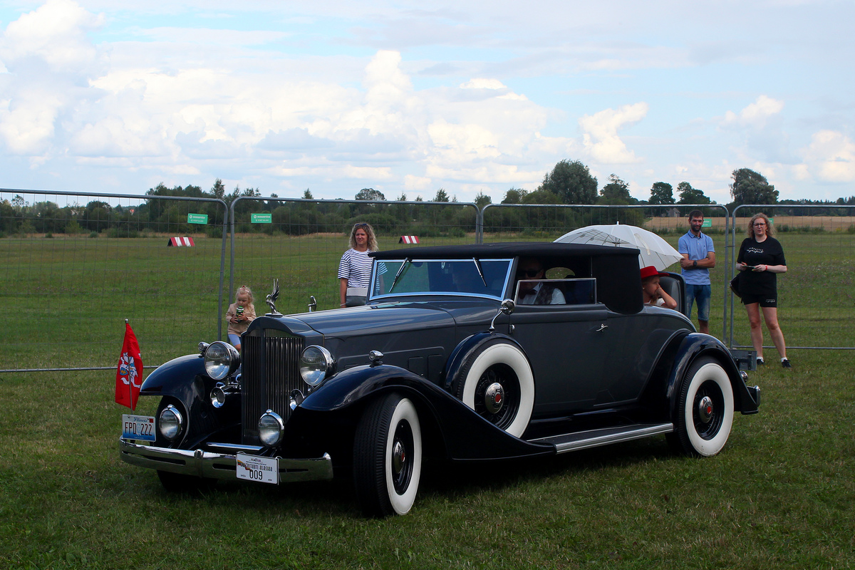 Литва, № FPD 222 — Packard Super Eight '35-39; Литва — Nesenstanti klasika 2024