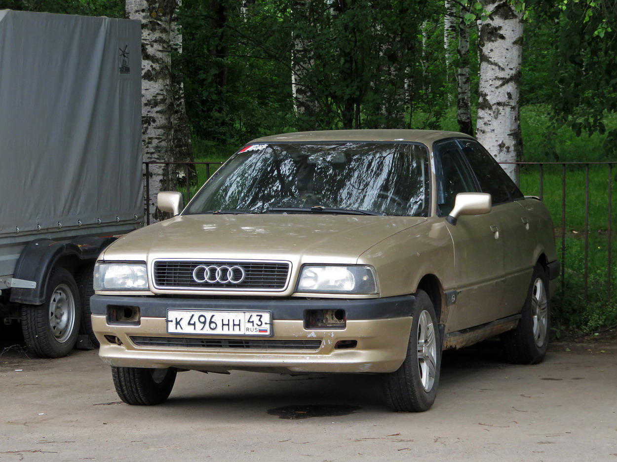 Кировская область, № К 496 НН 43 — Audi 80 (B3) '86-91