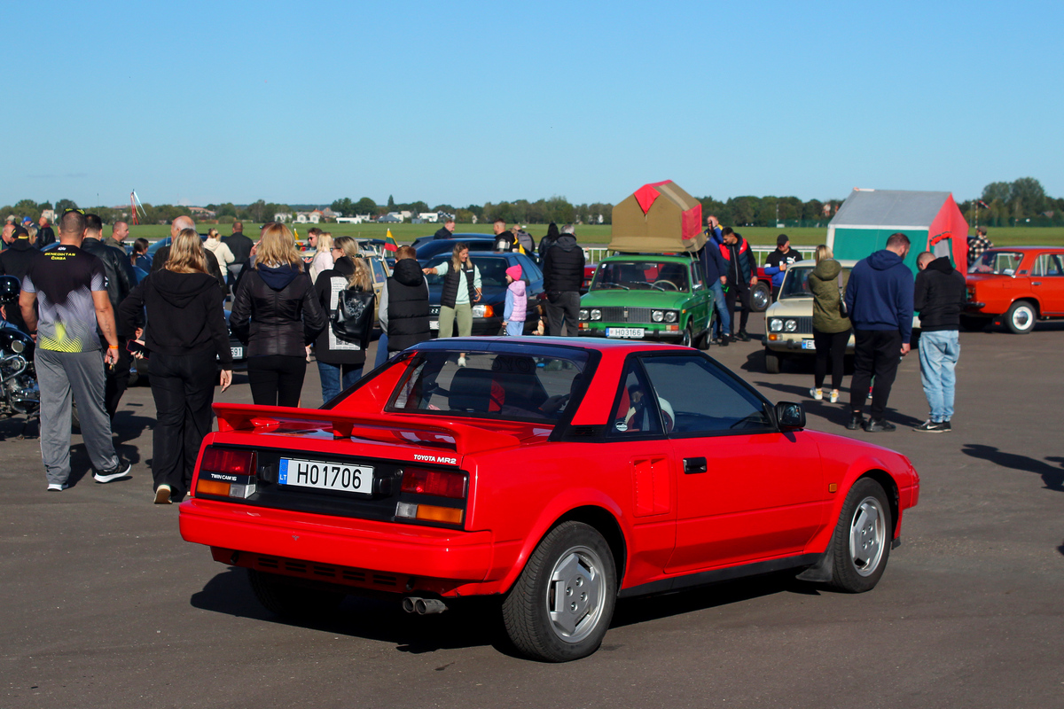 Литва, № H01706 — Toyota MR2 (W10) '84-89; Литва — Retro mugė 2024 ruduo
