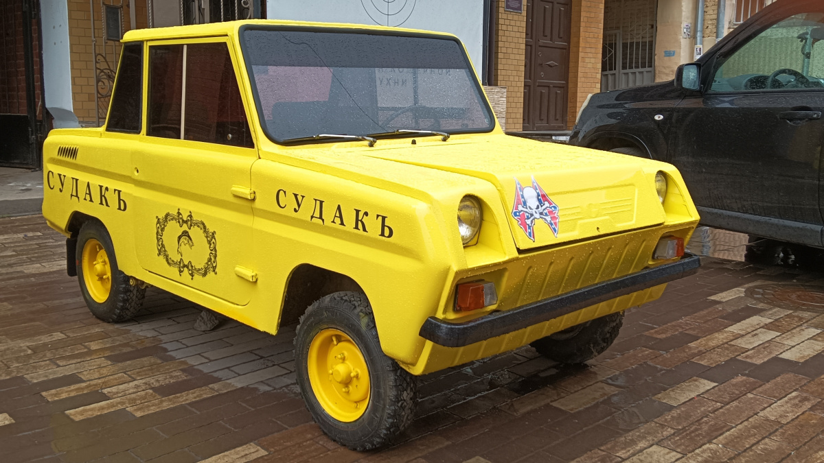 Самарская область, № 4235 АВ 63 — СМЗ С-3Д '70-97; Техника на постаментах, памятники (Самарская область)