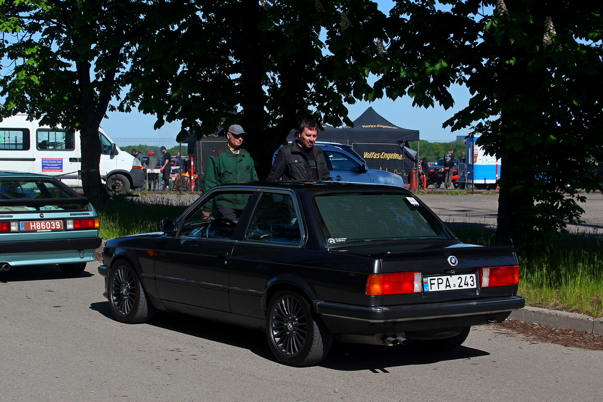 Литва, № FPA 243 — BMW 3 Series Coupe (E30) '82-91; Литва — Retro mugė 2025
