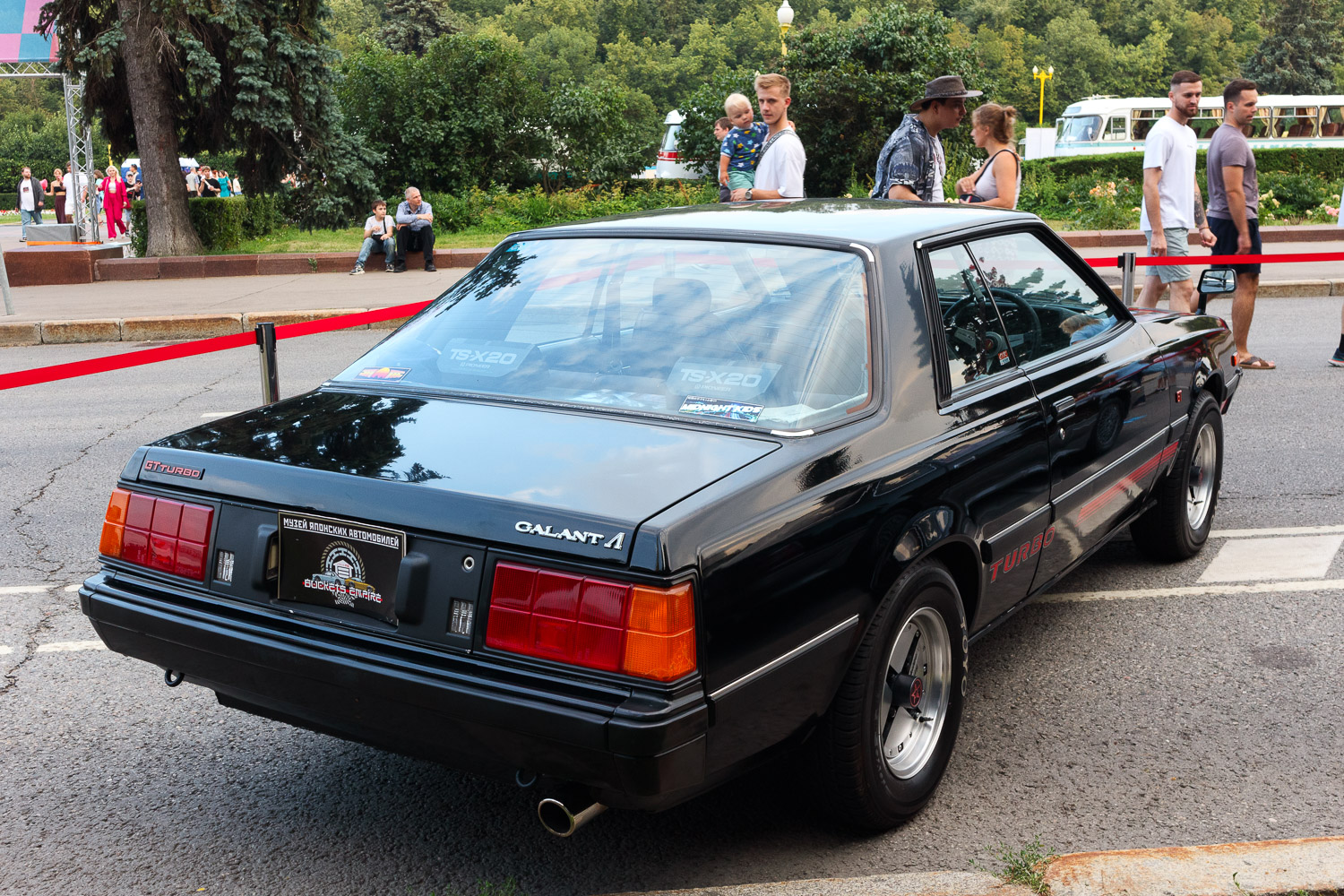 Москва, № Р 510 АР 797 — Mitsubishi Galant Λ '80-83; Москва — Фестиваль "Ретрорейс" 2024