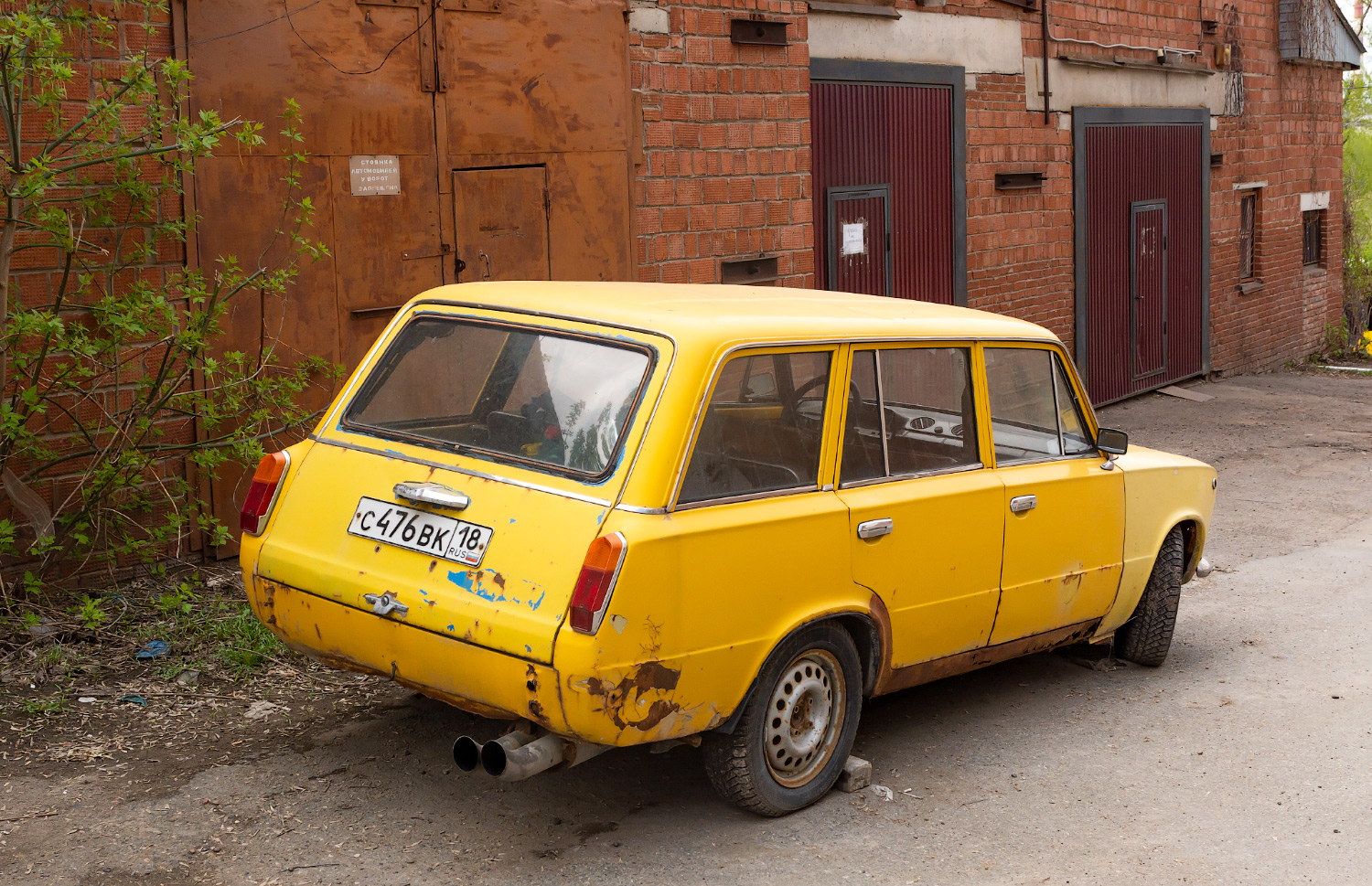 Удмуртия, № С 476 ВК 18 — ВАЗ-2102 Жигули '71-86
