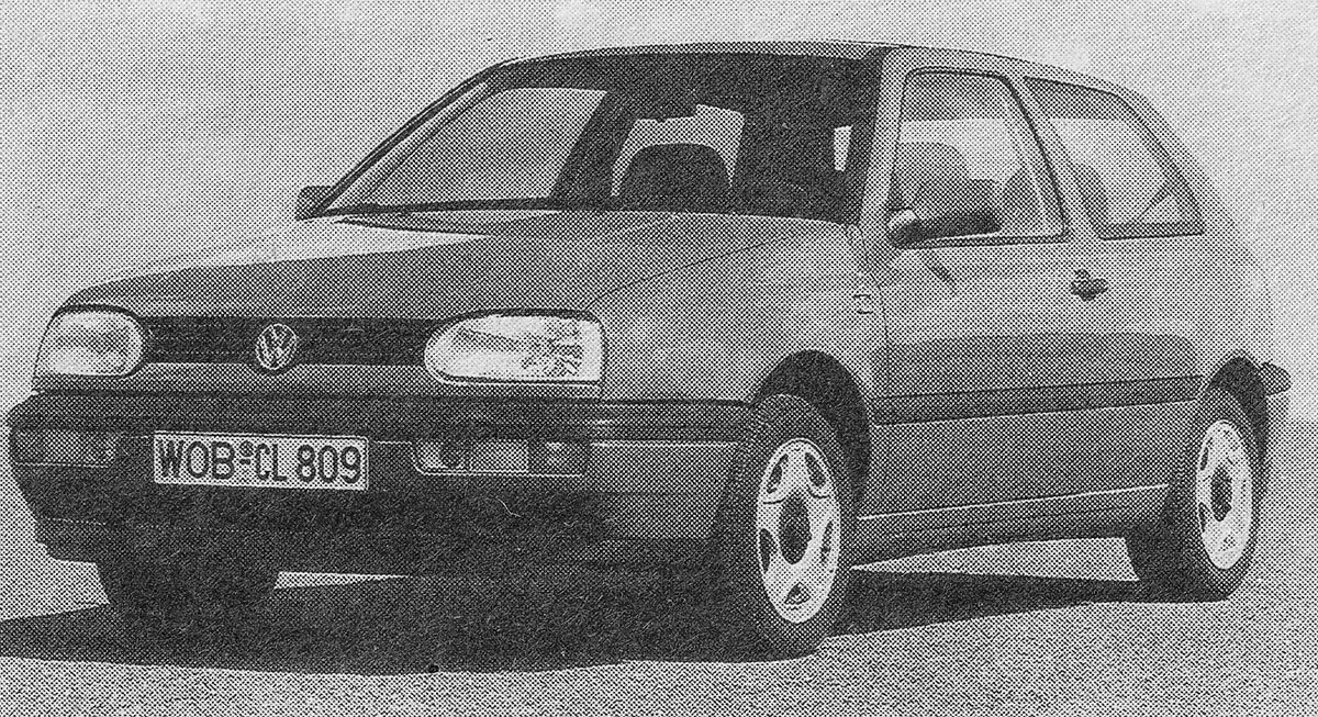 Германия, № WOB-CL 809 — Volkswagen Golf III '91-98; Германия — Федеративная республика Германия (1990-2000)