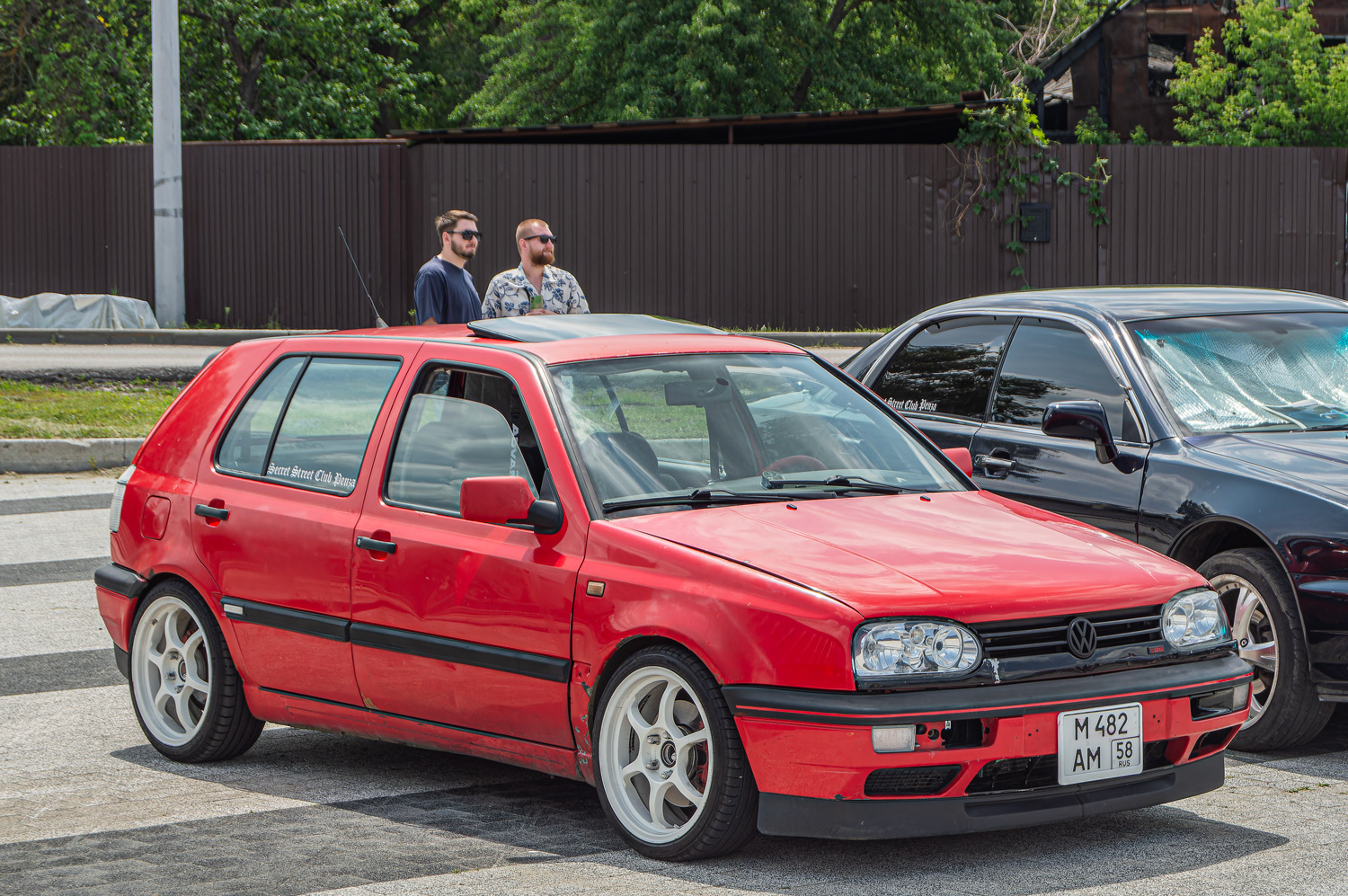 Пензенская область, № М 482 АМ 58 — Volkswagen Golf III '91-98; Пензенская область — День города Пенза — 2025