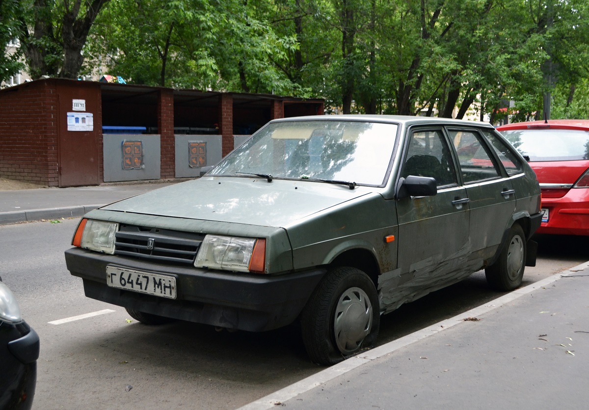 Москва, № Г 6447 МН — ВАЗ-21091 '87-94