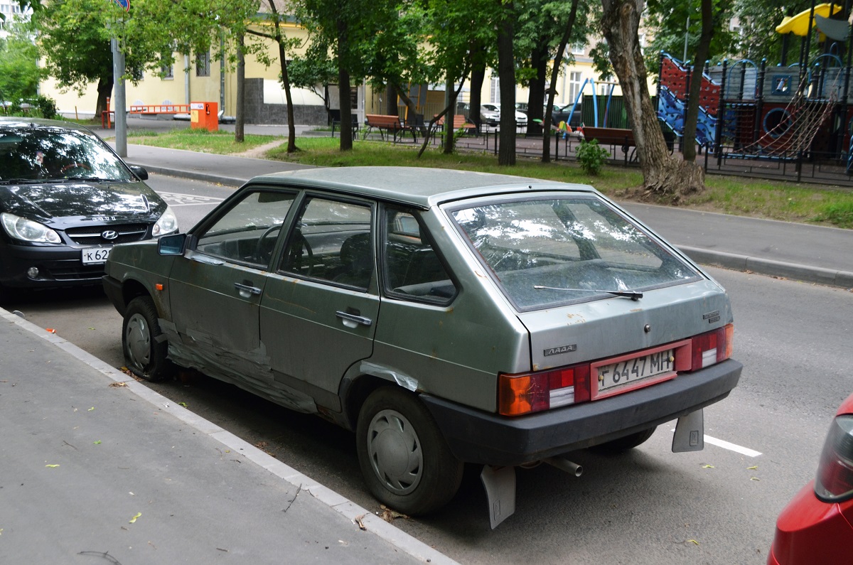 Москва, № Г 6447 МН — ВАЗ-21091 '87-94