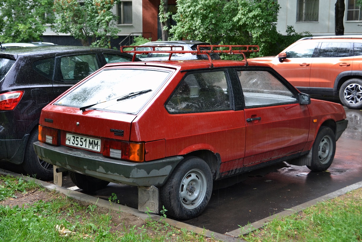 Москва, № Ч 3551 ММ — ВАЗ-2108 '84-94