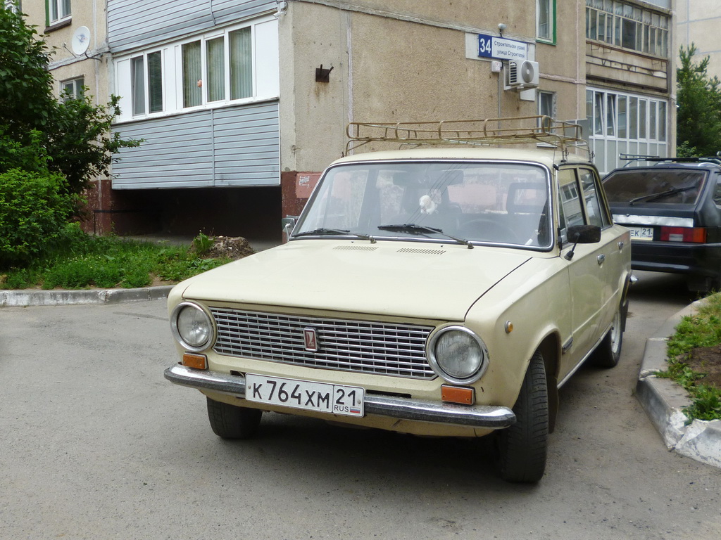 Чувашия, № К 764 ХМ 21 — ВАЗ-21013 Жигули '77-88