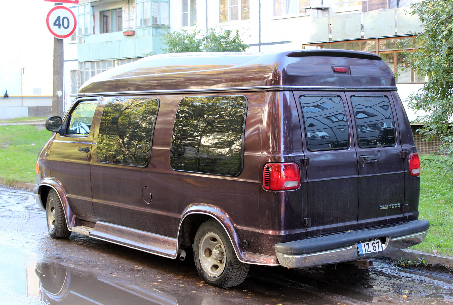 Латвия, № IZ-67 — Dodge Ram Van (3G) '98-03