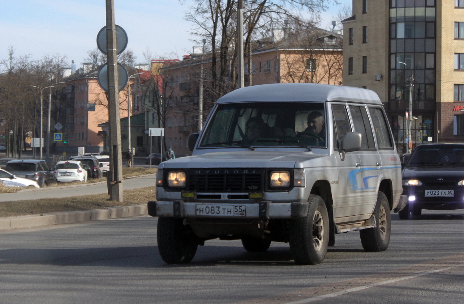 Омская область, № Н 083 ТН 55 — Hyundai Galloper '91-97